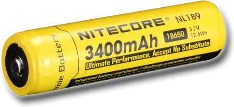 NiteCore NL1834 Презареждаща батерия 18650 Li-ion 3400mAh 3.7V 1бр