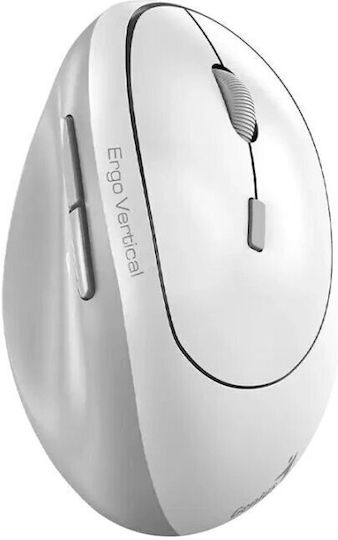 Genius Ergo 8350S Kabellos Ergonomisch Bluetooth Vertikal Maus Weiß
