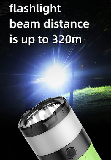 Supfire Beleuchtungszubehör Batterie für Camping mit Taschenlampe 500lm 5W SPFR-T15-100
