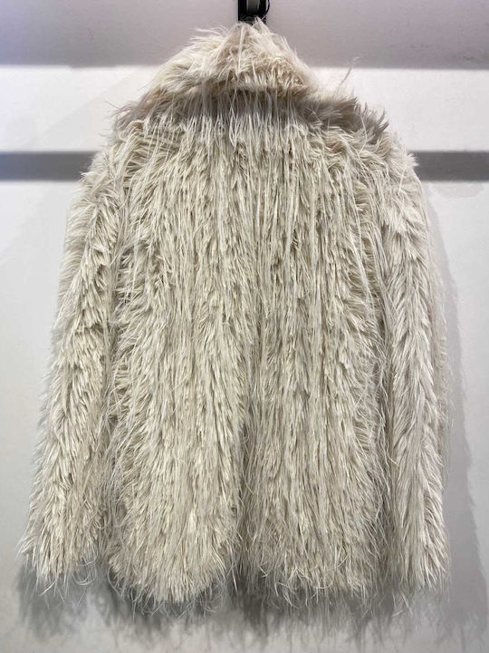 Women's Short Fur Chocolate