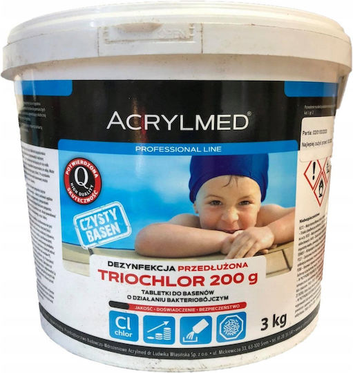 Πολυταμπλέτες για Πισίνα σε Ταμπλέτες 0.2kg