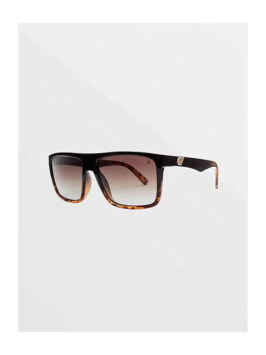 Volcom Franken Unisex Sunglasses with Plastic Frame Bronze Faded Polar VE02200904