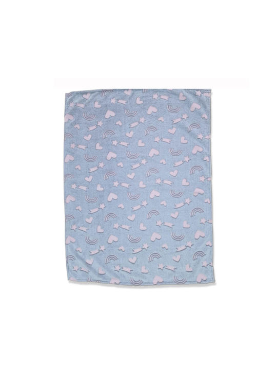 Kidizi Blanket Nursery Swaddling Blankets Pink 100x75cm
