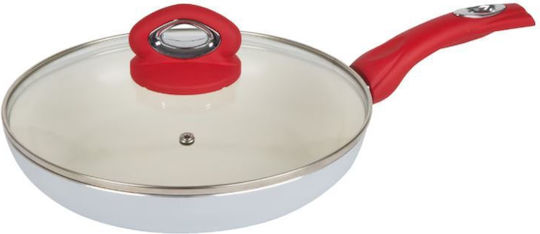 Hausberg Tigaie Cu capac din Aluminiu cu Strat Ceramic 24cm