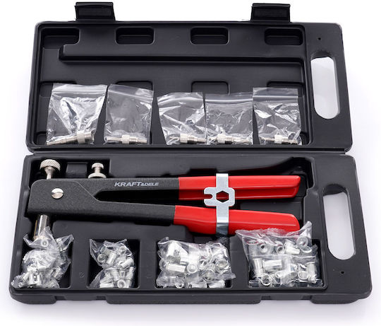 Kraft & Dele Set Πριτσιναδόρος M3-M8 mit Nieten KD10555 Nietpistole Waffe M3-M8 Elektrische Gitarren