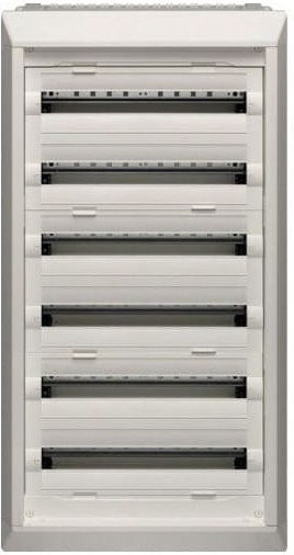 Hager Vega D Walled 24-Elements Fuse Box with 6 Rows W600xH1137xD110mm