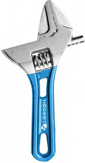 Högert Französischer Schraubenschlüssel Länge 140mm mit einer Maulöffnung von bis zu 32mm