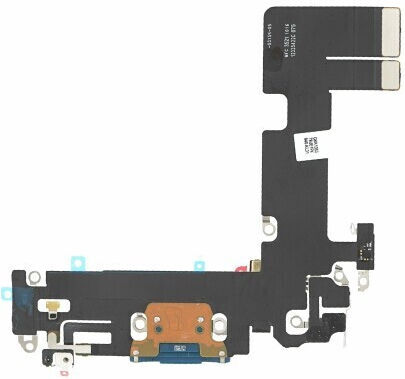 Cablu flexibil cu Port de încărcare în culoarea Albastru pentru iPhone 13
