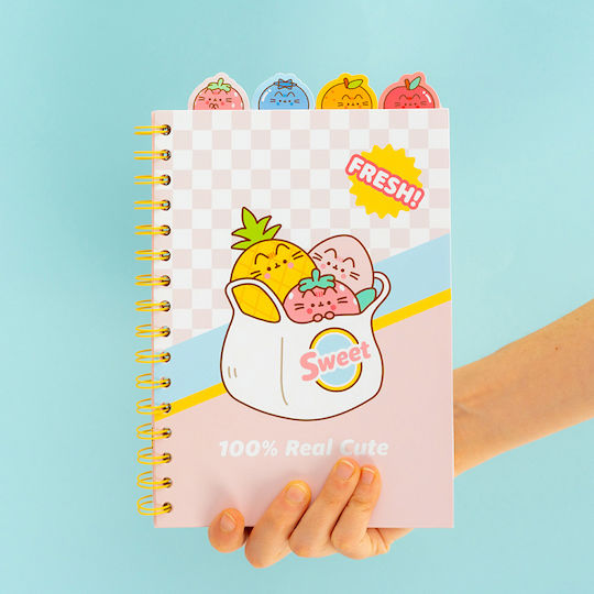 Grupo Erik Spiral Notebook Ruled 80 Sheets 1pcs