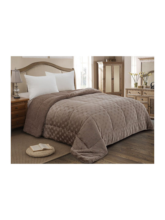 Adam Home Duvet Cover Queen 220x240cm 805 Taupe 740 GSMGsm