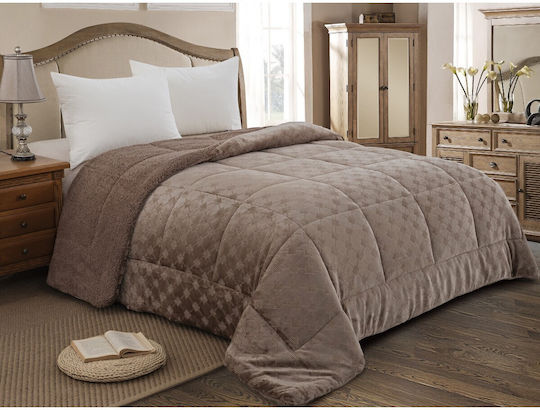 Adam Home Duvet Cover Queen 220x240cm 805 Taupe 740 GSMGsm