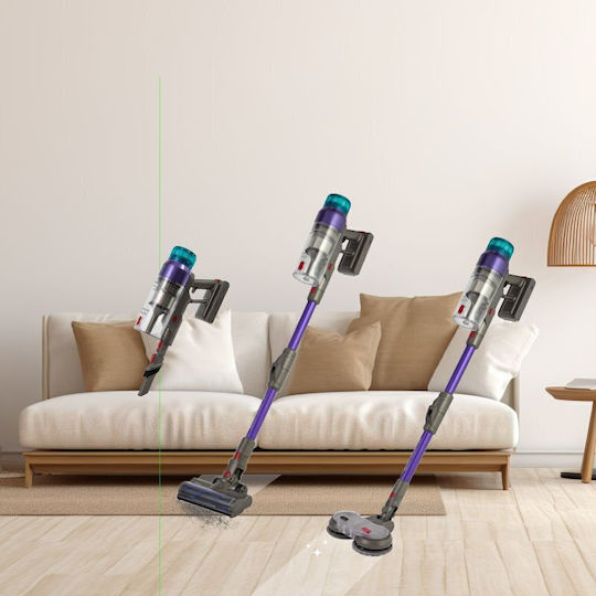 Primo Rechargeable Stick Vacuum 29.6V Turquoise PRVC-40507