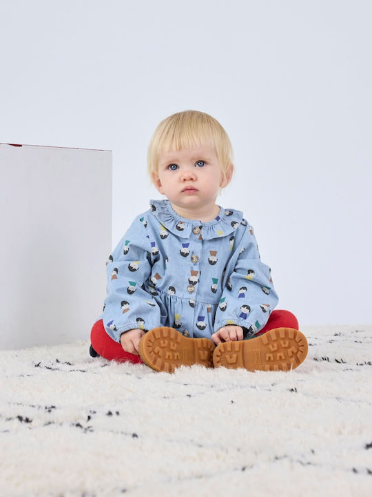 Kinderkleid Denim Light Denim