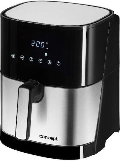 Concept Air Fryer 5.5lt Μαύρο FR5500
