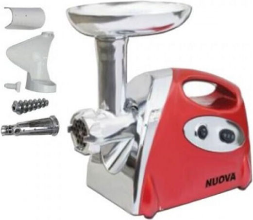 Nuova Semi-Pro 72A01 Μηχανή Άλεσης Κιμά / Ντομάτας 800W Κόκκινη
