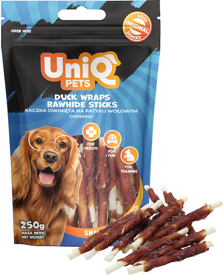 Uniq Treat Dog Stick Treats with Duck 250gr