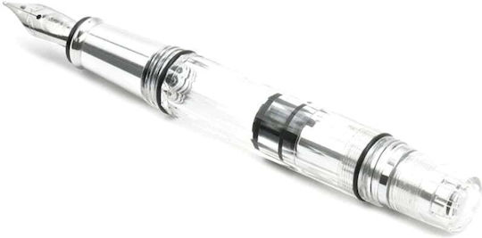 Twsbi Diamond Mini Al Писалка за Писане Fine Прозрачна