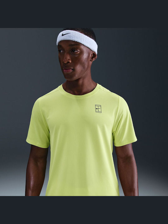 Nike Nikecourt Dri-fit Advantage FZ6910-736 Мъжка Блуза Жълта