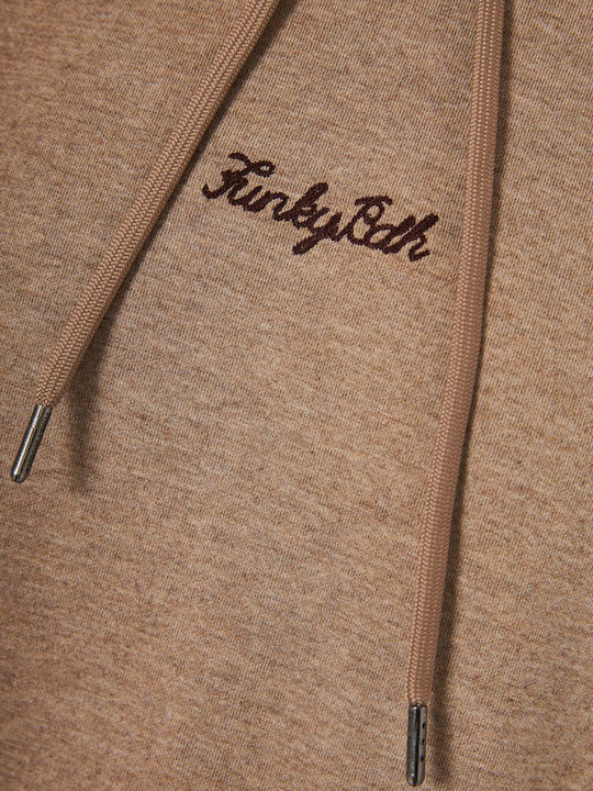 Sweatshirt mit Kapuze Beige