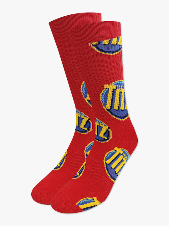 Κάλτσα Βαμβακερή Πετσετέ Σχέδια Crackers Titz Rto