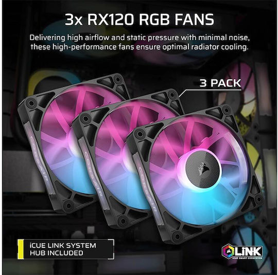 Corsair Icue Link Kühlkit Gray
