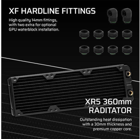 Corsair Icue Link Kühlkit Gray