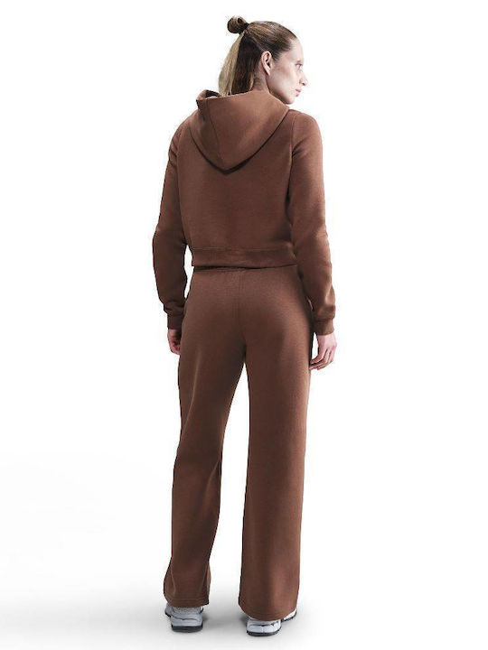 Phoenix Γυναικείο Φούτερ με Κουκούλα Fauna Brown
