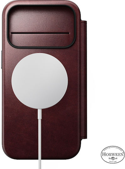 Nomad Wallet Metalic 0.75mm Burgundy (iPhone 17 Pro Max)
