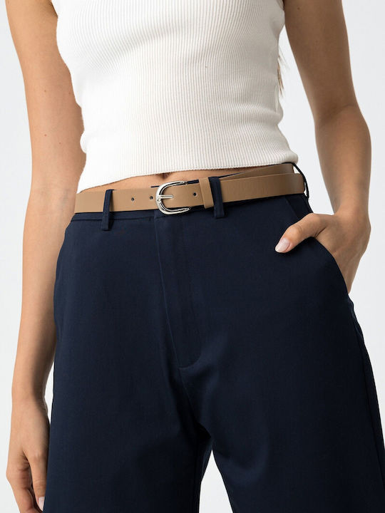 Women's Fabric Trousers Blue