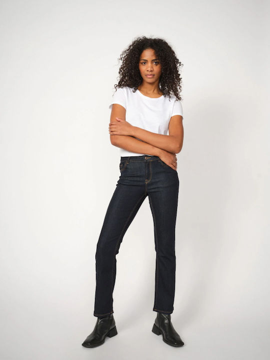 Women's Jean Trousers in Regular Fit Dark Blue