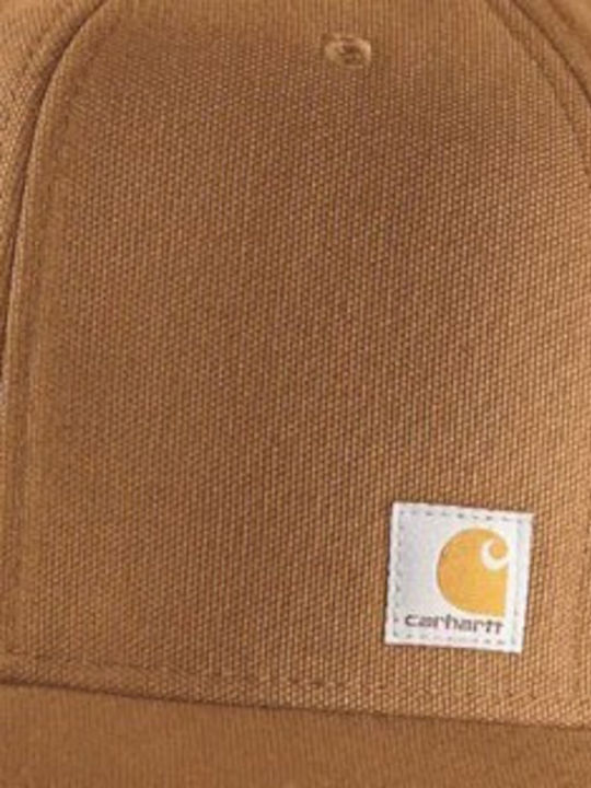 Καπέλο Carhartt Firm Duck Flat Brim Cap Carhartt Brown