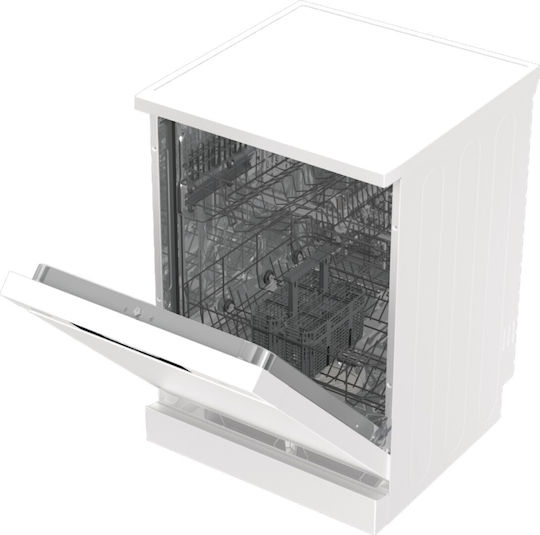 Hisense Freistehender Geschirrspüler für 14 Gedecke B60xH85cm Weiß