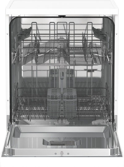 Hisense Freistehender Geschirrspüler für 14 Gedecke B60xH85cm Weiß