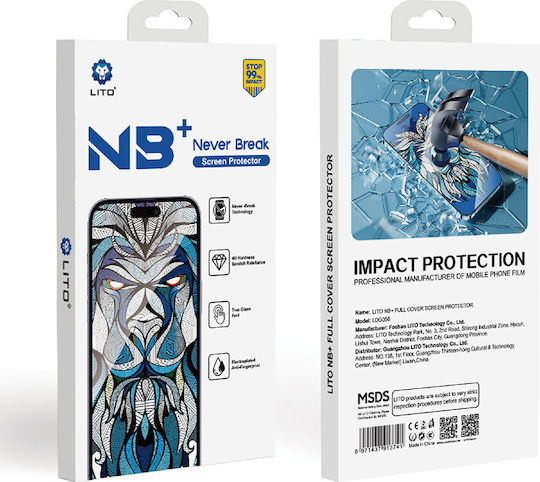 Lito Screen Protector Μαύρο (iPhone Air)