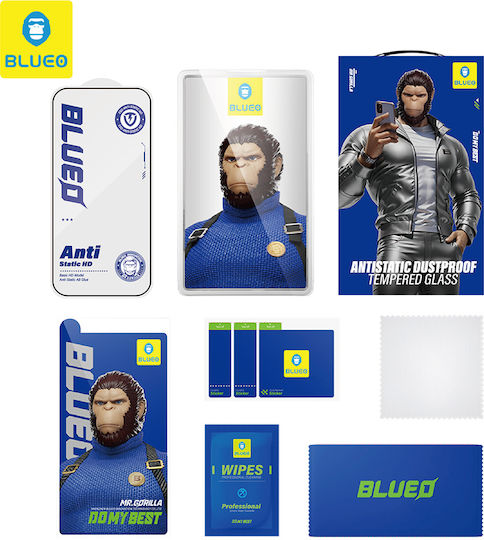 Blueo Tempered Glass Negru (iPhone Air)