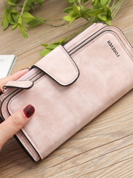 Large Leather Women's Wallet Classic Green