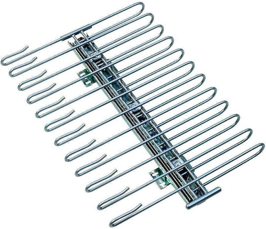 Wenko Schrankbügel für Hosen Metallisch Gray 5971100 1Stück