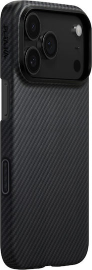 Pitaka Ultra-slim Umschlag Rückseite Aramid Fiber / Kunststoff Schwarz (iPhone 17 Pro)