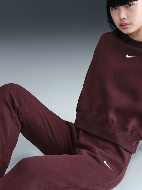 Sportswear Παντελόνι Φόρμας Fleece Burgundy Crush