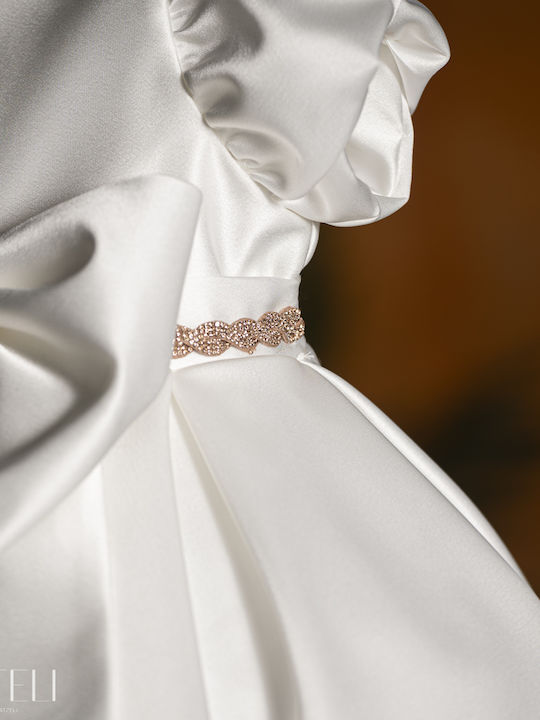 Vinteli Rochie Albă De Botez