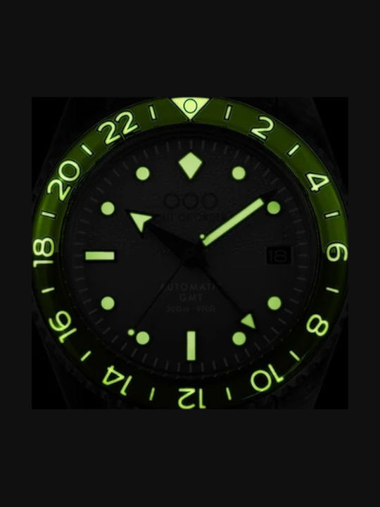 Out Of Order Men's Watch 40mm Automatic with Silver Metal Bracelet