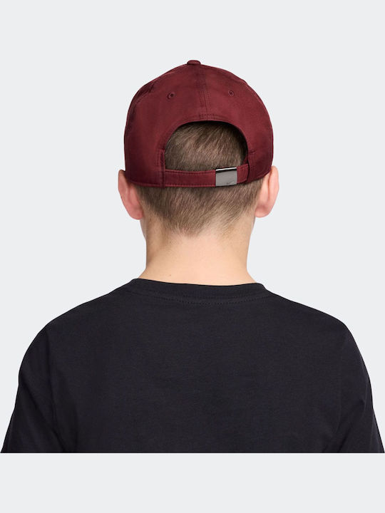 Nike Παιδικό Καπέλο Jockey Υφασμάτινο Dri-fit Club Κόκκινο