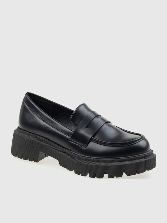 Дамски Loafers в Черен Цвят