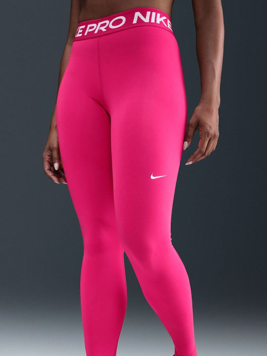 Dri-Fit Mid-rise Schulung Frauen Lang Leggings Rush Pink / White