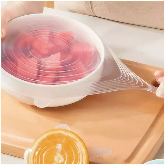 KING Hoff Lid for Storage Container made of Silicone KH-1902 6pcs