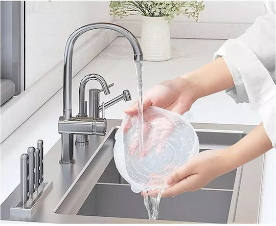KING Hoff Lid for Storage Container made of Silicone KH-1902 6pcs