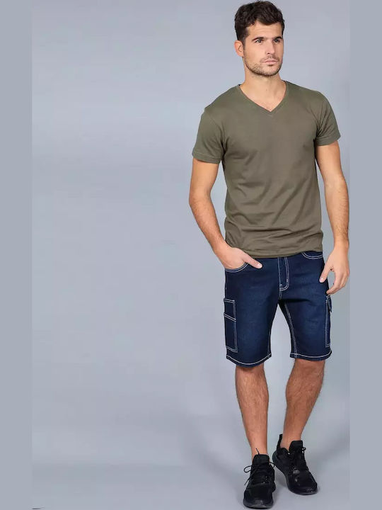 Men's Shorts Jeans Indigo Denim