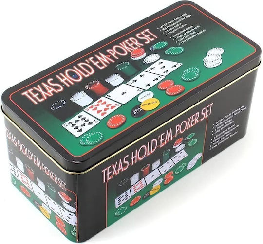 Poker Chip in Metallic Box