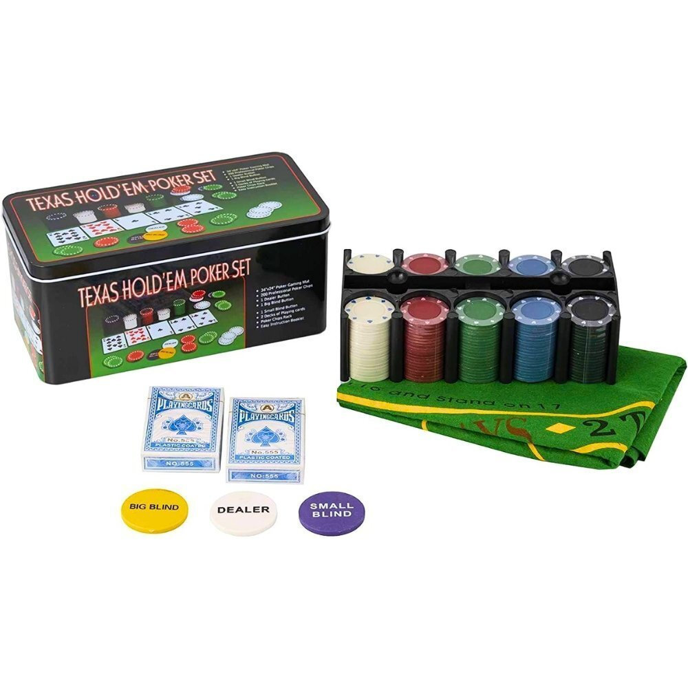 Fise de Poker in Cutie metalică | Skroutz Romania