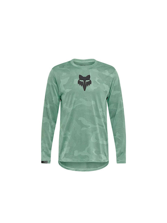 Fox Ranger Long Sleeves Cycling Jersey Green